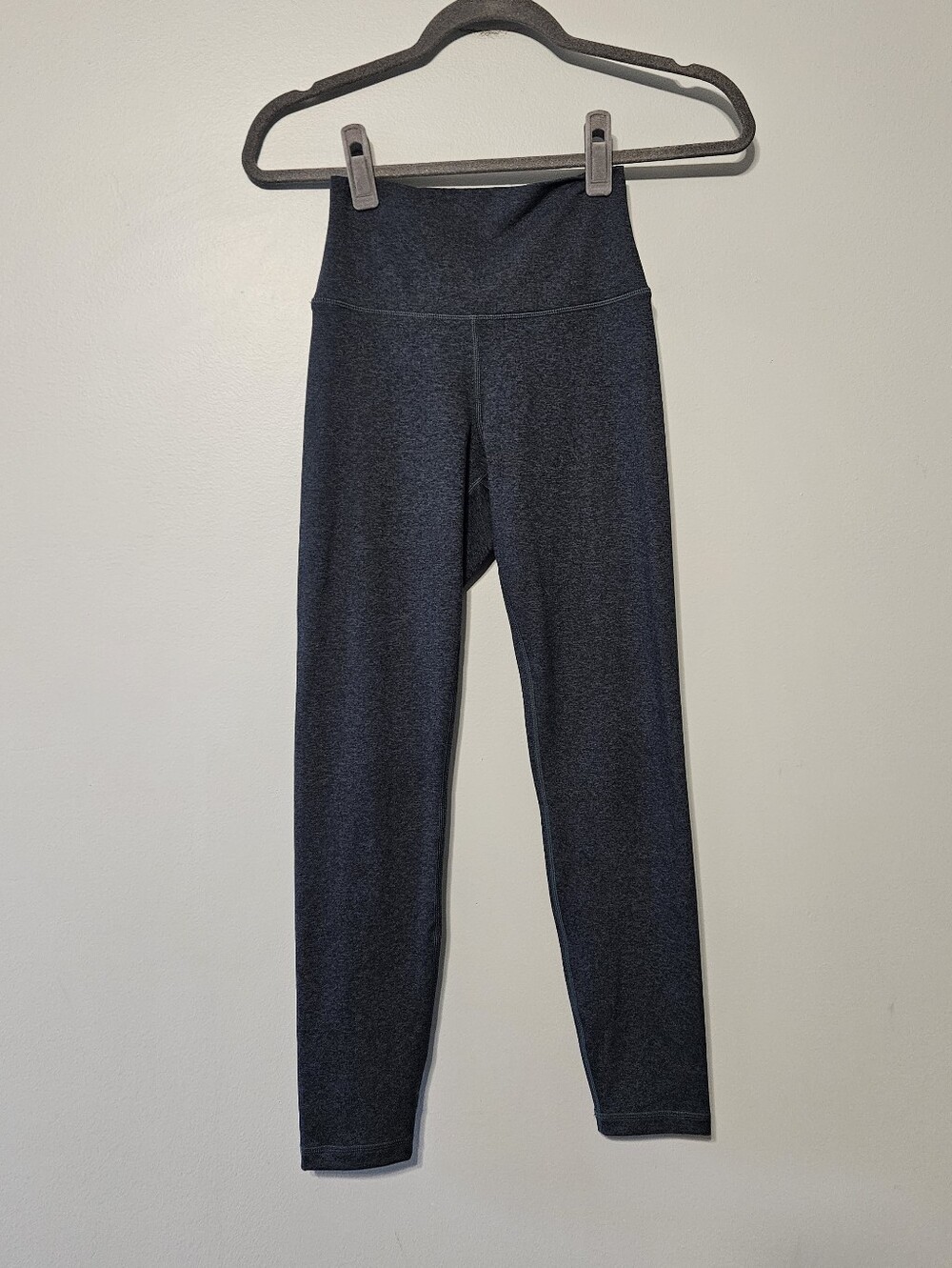 Quince Dark Green High-Rise Leggings
